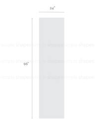 "Large Chalkboard Wall Decal Rectangular Door Sticker - 24""W X 96" - thumbnail 4