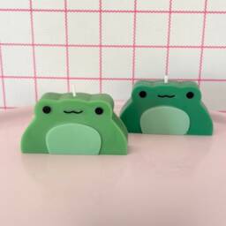 Frog Candle, Stocking Stuffers, Downtown Decor, Frog Aesthetic Girl, Indie Kids, Gifts, Desk & Toad - thumbnail 2