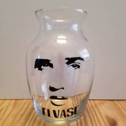 Ep Inspired Vase ~ Presley Valentine's Day Graceland Personalized Nashville Elvase Gifts Flowers Hound Dog Love - thumbnail 3