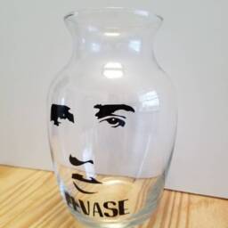 Ep Inspired Vase ~ Presley Valentine's Day Graceland Personalized Nashville Elvase Gifts Flowers Hound Dog Love - thumbnail 2