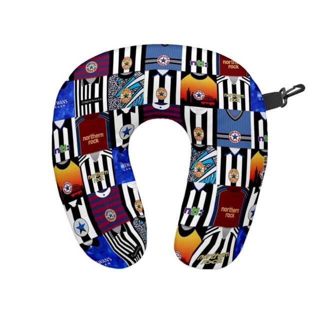 Newcastle Kit Montage - Travel Pillow - image 1