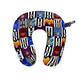 Newcastle Kit Montage - Travel Pillow - thumbnail 1