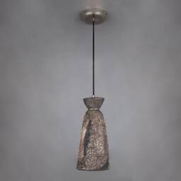 Parva Ceramic Bathroom Pendant Light Black Clay 5.5'' Ip44 - thumbnail 2