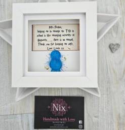 Diabetes Childrens Thank You Gift, Gift Frame, Type 1, New Design 2024 - thumbnail 1