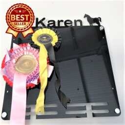 Personalised Rosettes & Medal Hanger - Gloss