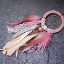 Mini Dreamcatcher Authentic Car Charm, Wall Hanging - 3.2 - thumbnail 2