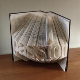 Folded Book Art - Passion Anniversary Gifts For Boyfriend/Girlfriend Paper Lover Unique Wedding Present Gift - thumbnail 2