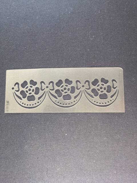 Border Stencil, Flexible, Reusable, 125Micron, Wall Decor, Home Decor, Furniture Painting, Card Making Craft Stencil From Bitofeverythingbyb