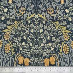 Custom Made To Measure Roman Blind Shade William Morris Blackthorne Slate Hand Crafted - thumbnail 3