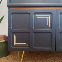 Customizable Mcm Sideboard Credenza - Nathan Squares, Retro Wine Bar - thumbnail 4