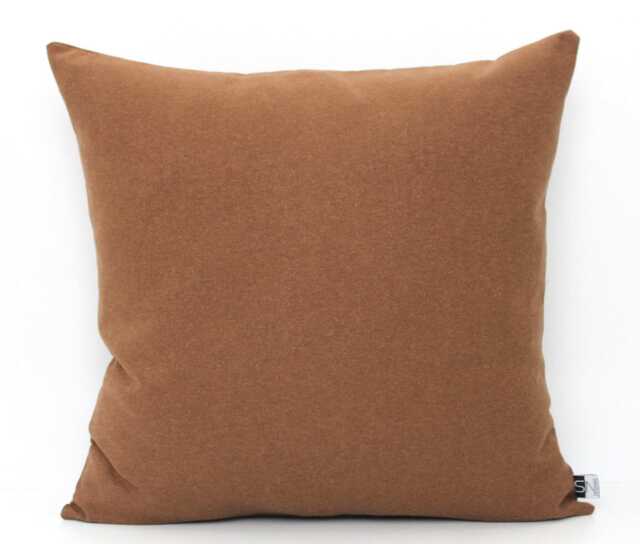 Light Brown Pillow Cover, Solid Tan - All Sizes- Solid, Coffee Scatter Cushions, Fawn Throw Cushion 18x18 20x20 22x22 26x26 - image 1