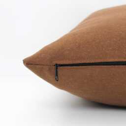 Light Brown Pillow Cover, Solid Tan - All Sizes- Solid, Coffee Scatter Cushions, Fawn Throw Cushion 18x18 20x20 22x22 26x26 - thumbnail 2