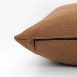 Light Brown Pillow Cover, Solid Tan - All Sizes- Solid, Coffee Scatter Cushions, Fawn Throw Cushion 18x18 20x20 22x22 26x26 - thumbnail 2