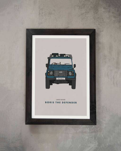 A2 Picture Frame - Poster Handmade in The UK Large Big Rustic Vintage Antique Photo Wooden Frames Mount Option - image 1