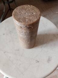 1 Travertine Cylinder - thumbnail 1