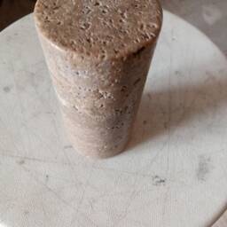 1 Travertine Cylinder - thumbnail 3
