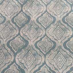 Teal Abstract Aztec Cushion Covers - Handmade Double-Sided Decor - 45x45cm, 52x32cm - thumbnail 4
