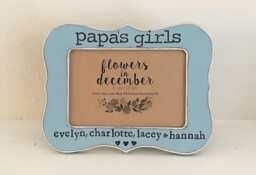 Personalized Grandpa Picture Frame Grandchildren Gift, Fits 4x6 Photo - thumbnail 1