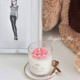 Flowercandle-Personalized Gifts-Best Friend Gifts-Candles-Home Decor-Self Gift-Birthday Gift-Gift For Her-Cute Candles-Flower Candles-Pillar - thumbnail 4