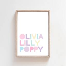 Girls Nursery Prints, Sibling Sisters Shared Bedroom, Big Sis Lil Sis, Bedroom Decor, Wall Art, Playroom Prints - thumbnail 2