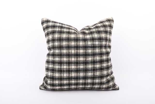 Handwoven Kilim Pillow Cover Vintage Turkish Rug, 16x16 - image 1