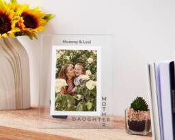 "Mum Birthday Gift From Daughter, Photo Frame, Personalised Mother & Daughter Frame 6x4"" Or 7x5" - thumbnail 1