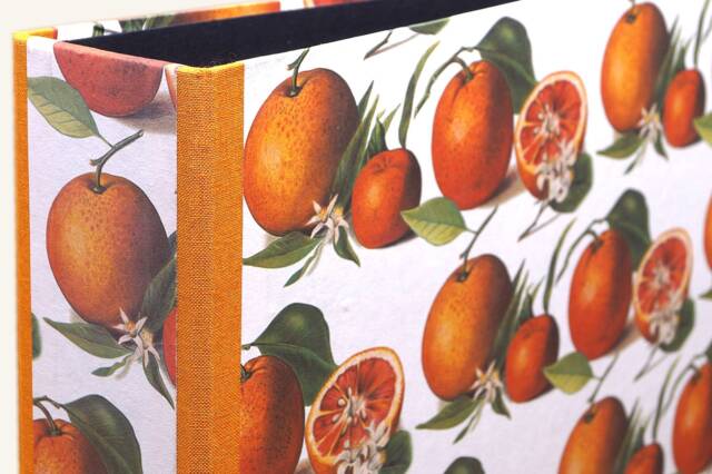 Recipe Folder Oranges, Individual Folder, For The Kitchen - image 1