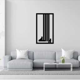 Ya Allah Sign, Islamic Wall Art Calligraphy Modern Muslim Home Ramadan Gift - thumbnail 2