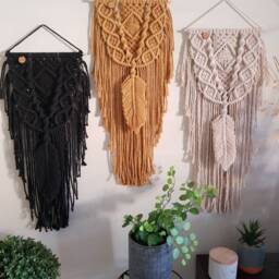 L E I L A ~ Macrame Wall Hanging - thumbnail 2