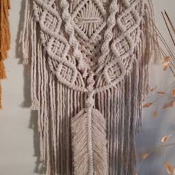 L E I L A ~ Macrame Wall Hanging - thumbnail 3