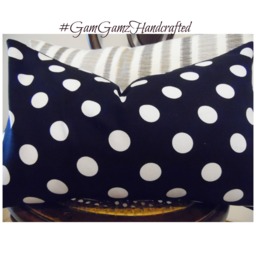 White Polka Dot On Black Pillow Cover.halloween Decor Pillow.slipcover.toss Pillow.fall Decor - thumbnail 1