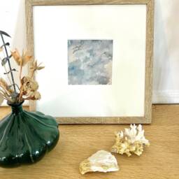 Painting, Watercolor Painting, Seascape, Sky, Square Format - thumbnail 2