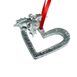 10Th Anniversary Christmas Tree Ornament - Reads Our Together - thumbnail 3