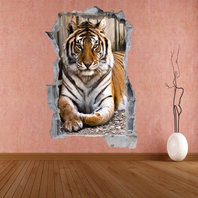 Tiger Wall Decal Sticker Mural Poster Print Art Home Decor Animal A7 - image 1