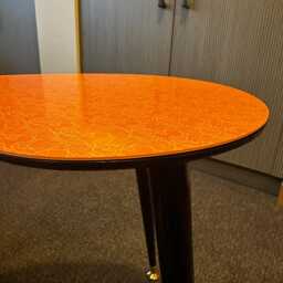 Mid Century Kidney Shaped Plant Table - Side, Sofa End Royalexe Laminate in 12 Colours - thumbnail 3