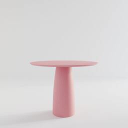 Kopar Round Blue Color Dining Table D98 - thumbnail 4