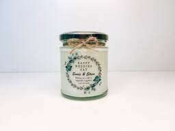 Wedding Day Gift - Candle Personalised For Newlyweds - thumbnail 1
