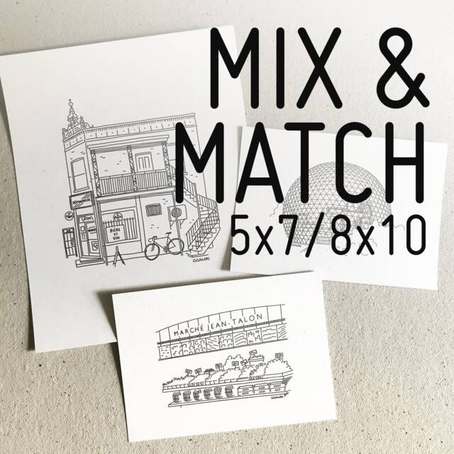 Mix & Match Small Prints // Cheaper Price When Buying More Than One Print Of Your Choice in 5x7 And/Or 8x10 Inches Format - image 1
