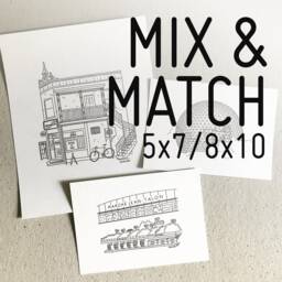 Mix & Match Small Prints // Cheaper Price When Buying More Than One Print Of Your Choice in 5x7 And/Or 8x10 Inches Format - thumbnail 1