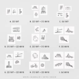 Mix & Match Small Prints // Cheaper Price When Buying More Than One Print Of Your Choice in 5x7 And/Or 8x10 Inches Format - thumbnail 2