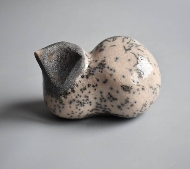 "Ceramic Sculpture ""Sleeping Cat" - image 1