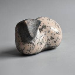 "Ceramic Sculpture ""Sleeping Cat" - thumbnail 2