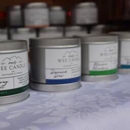 Natural Soy Wax Scented Candle, Vegan Gift, Relaxing Handmade Gift , Plastic Free, Local - thumbnail 2