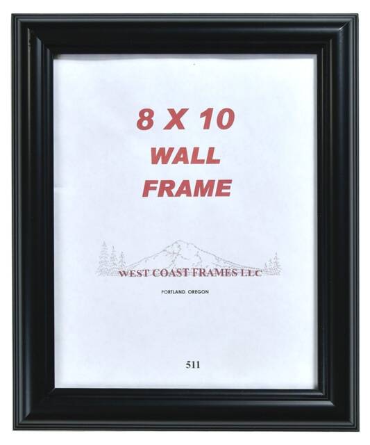 511 Black Poly Picture Frame - image 1