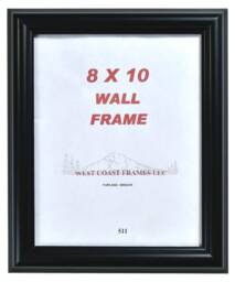 511 Black Poly Picture Frame - thumbnail 1