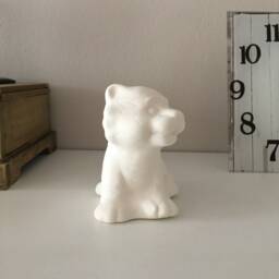 Ceramic Lion, Ready To Paint, Bisque, Wildlife, Baby Wild Animal, Lion Miniature, Unpainted Figurine, Toys - thumbnail 3