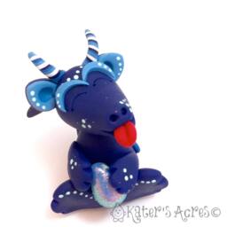 Christmas Polymer Clay Dragon Gumdrop Series - Limited Edition Christmas Holiday Collectible - thumbnail 2