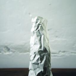 Vase Falaise - H24- in Concrete, Handcrafted - thumbnail 2