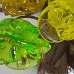 Wall Hooks Decorative Leave With Green Resin Flowers For Key, Towels - thumbnail 3