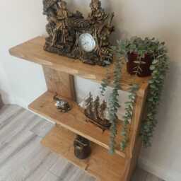E Shape Console Table Many Colours & Sizes - thumbnail 2